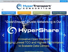 Tablet Screenshot of hypertransport.org
